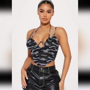 Fashion Nova corset top